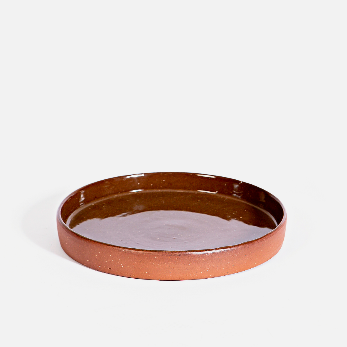 Organic Side Plate - Terracotta