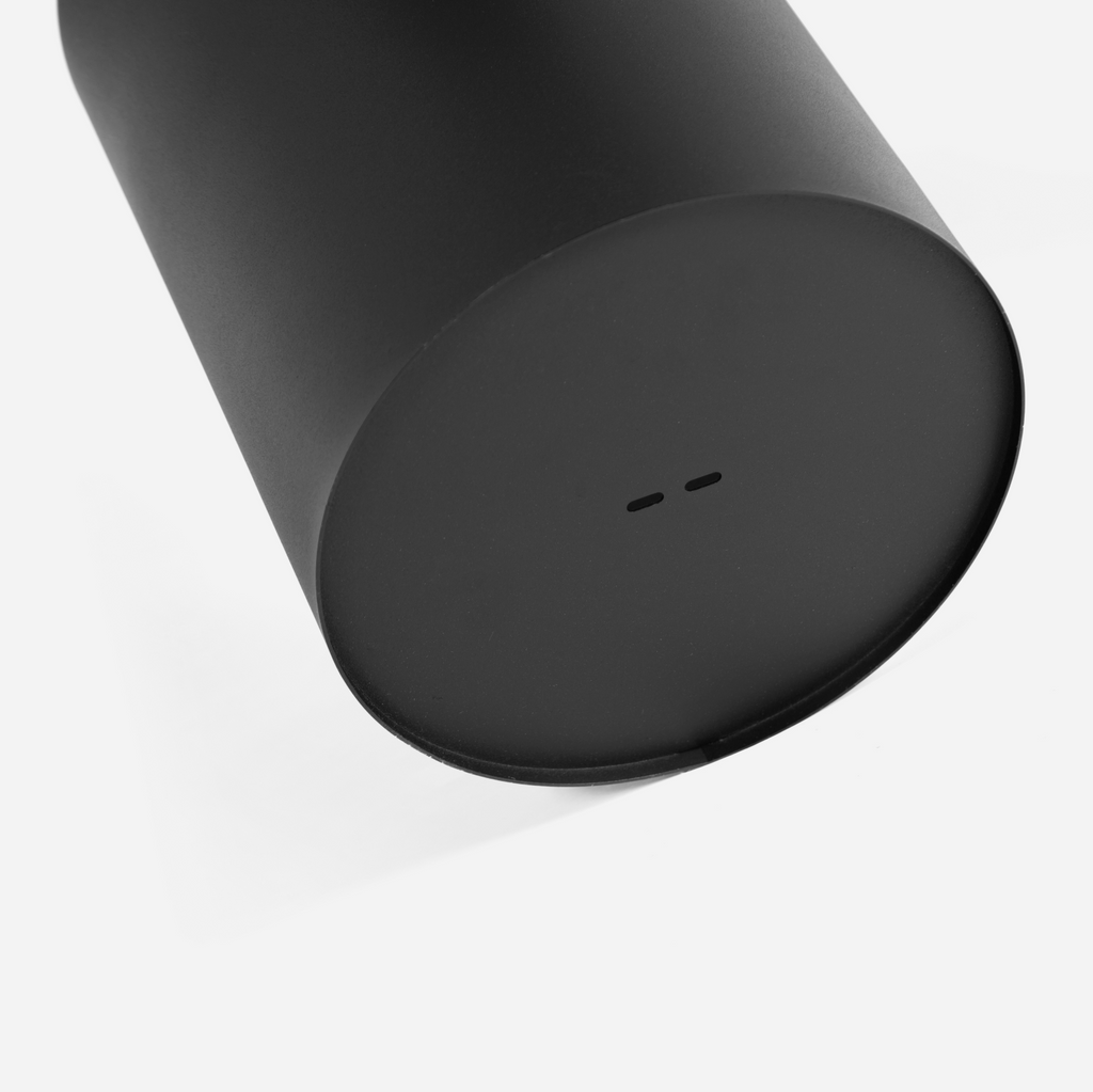 Round Sven Floor Planter - Black