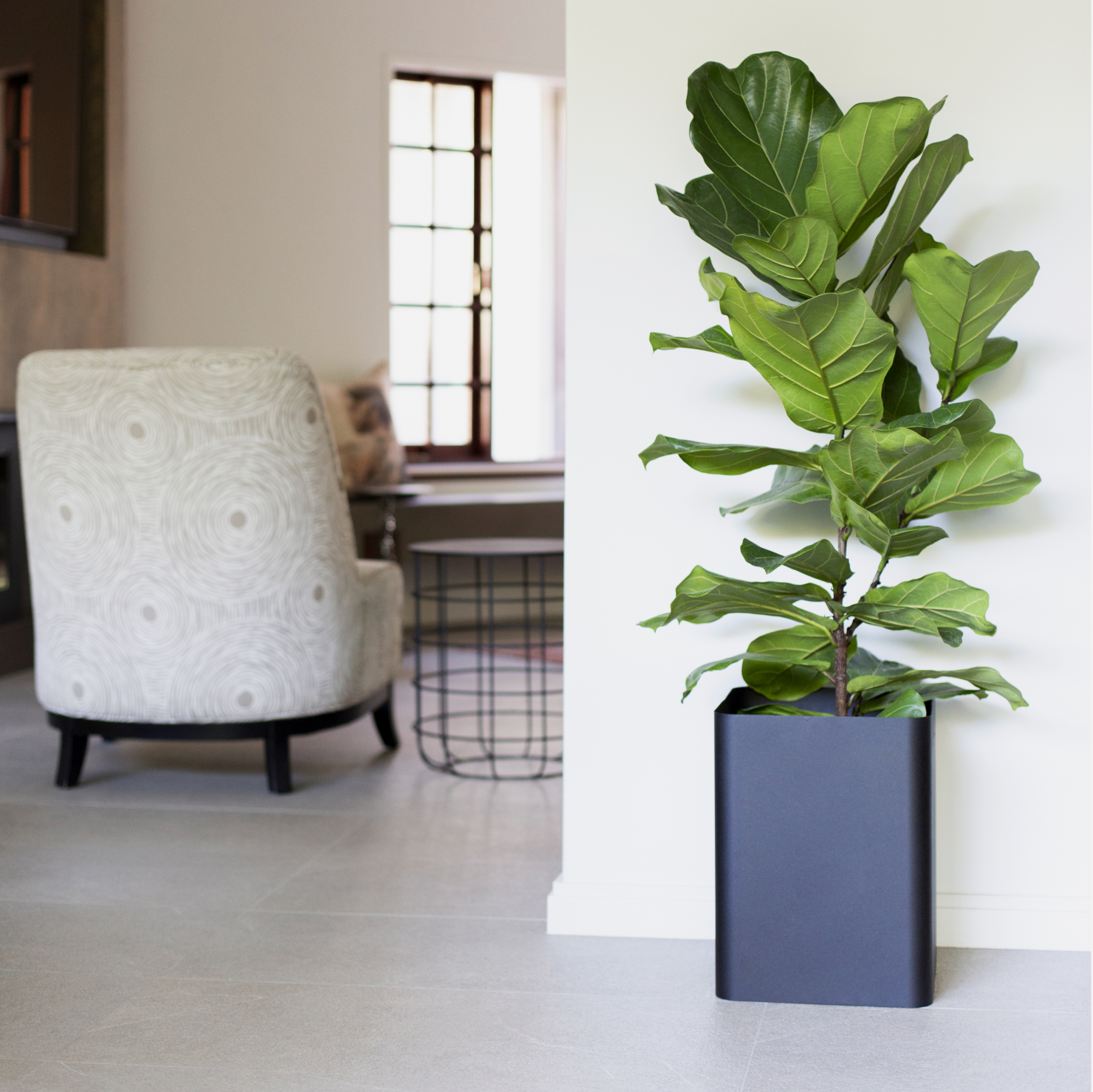 Square Sven Floor Planter