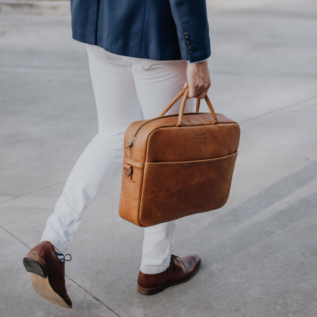 The Briefcase - Tan