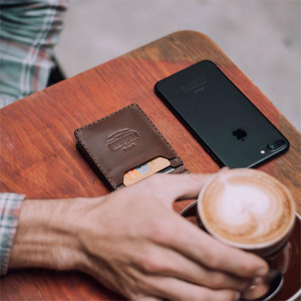 Clip Wallet - Brown