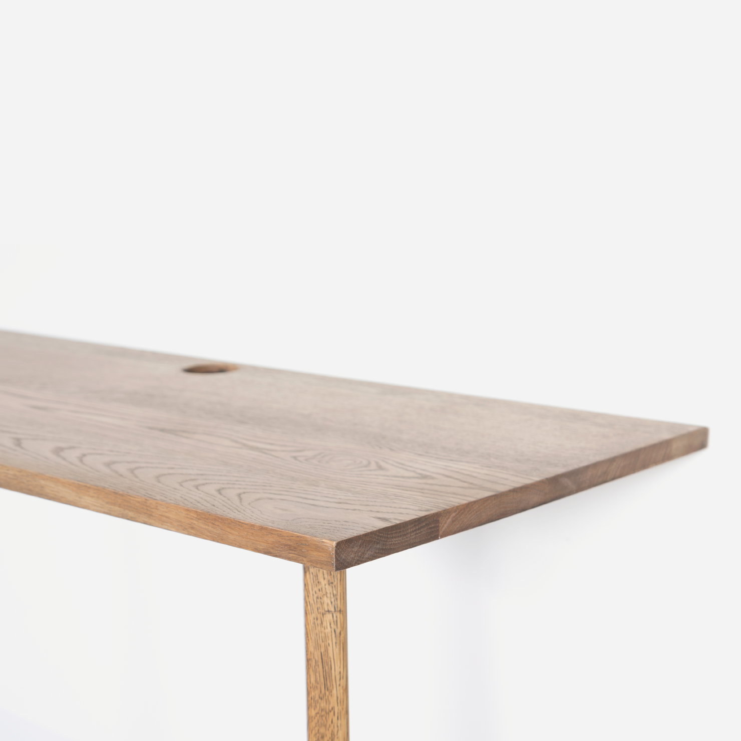 Copenhagen Wall Mounted Desk - Dark Oak