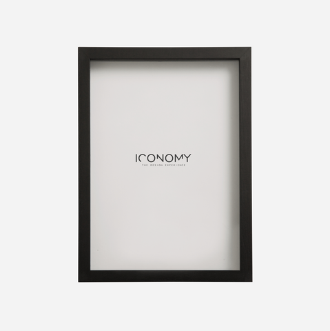 Wooden Box Frame A3 - Black