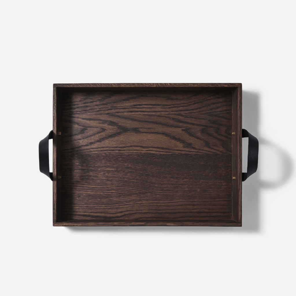 Rectangular Serving Tray - Dark Oak
