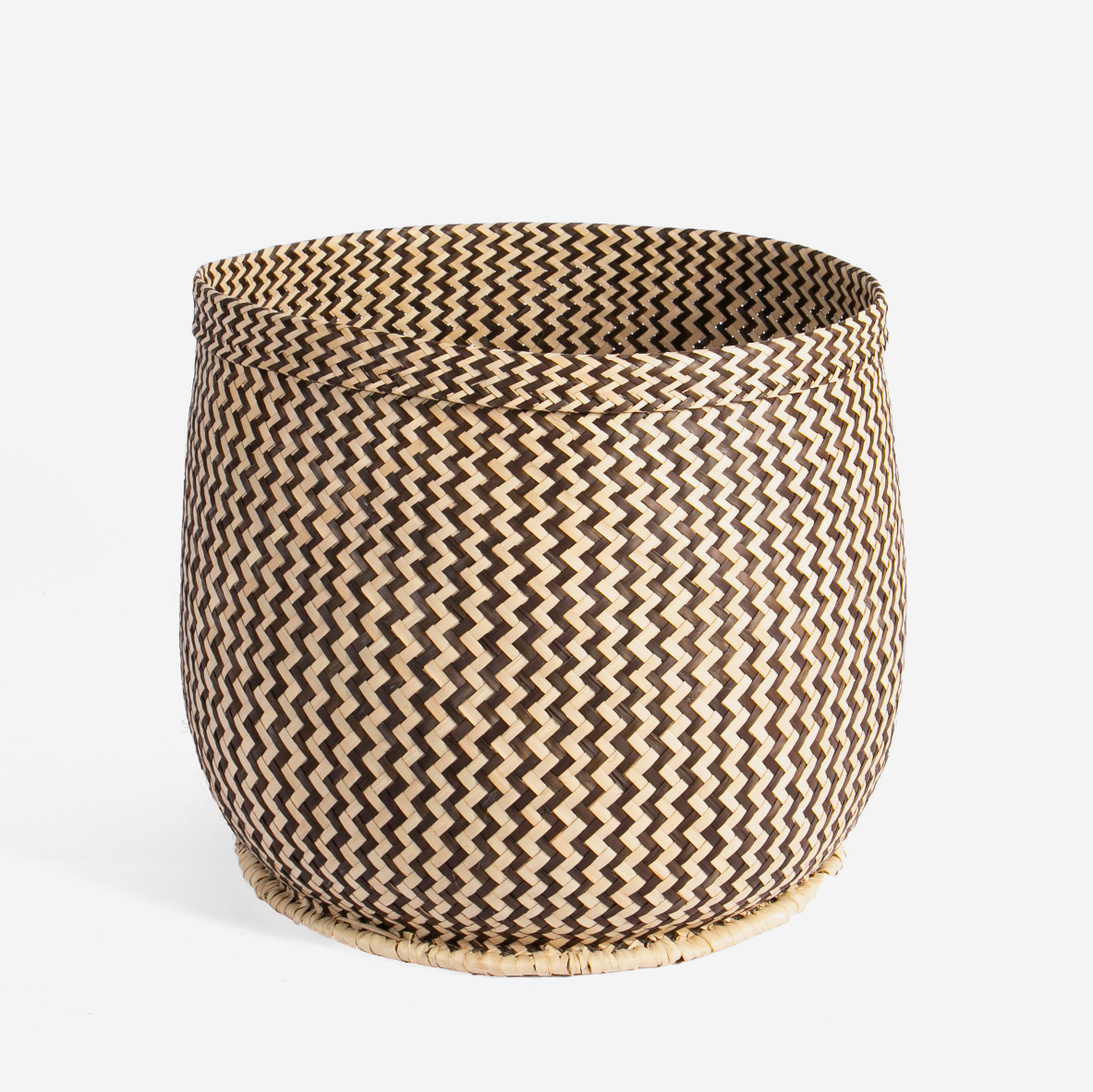 Jumbo Storage Basket - Zig Zag