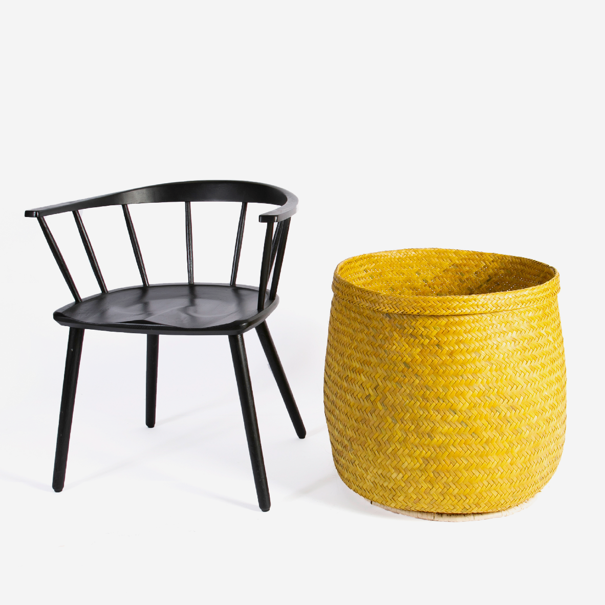 Jumbo Storage Basket - Sunset Yellow