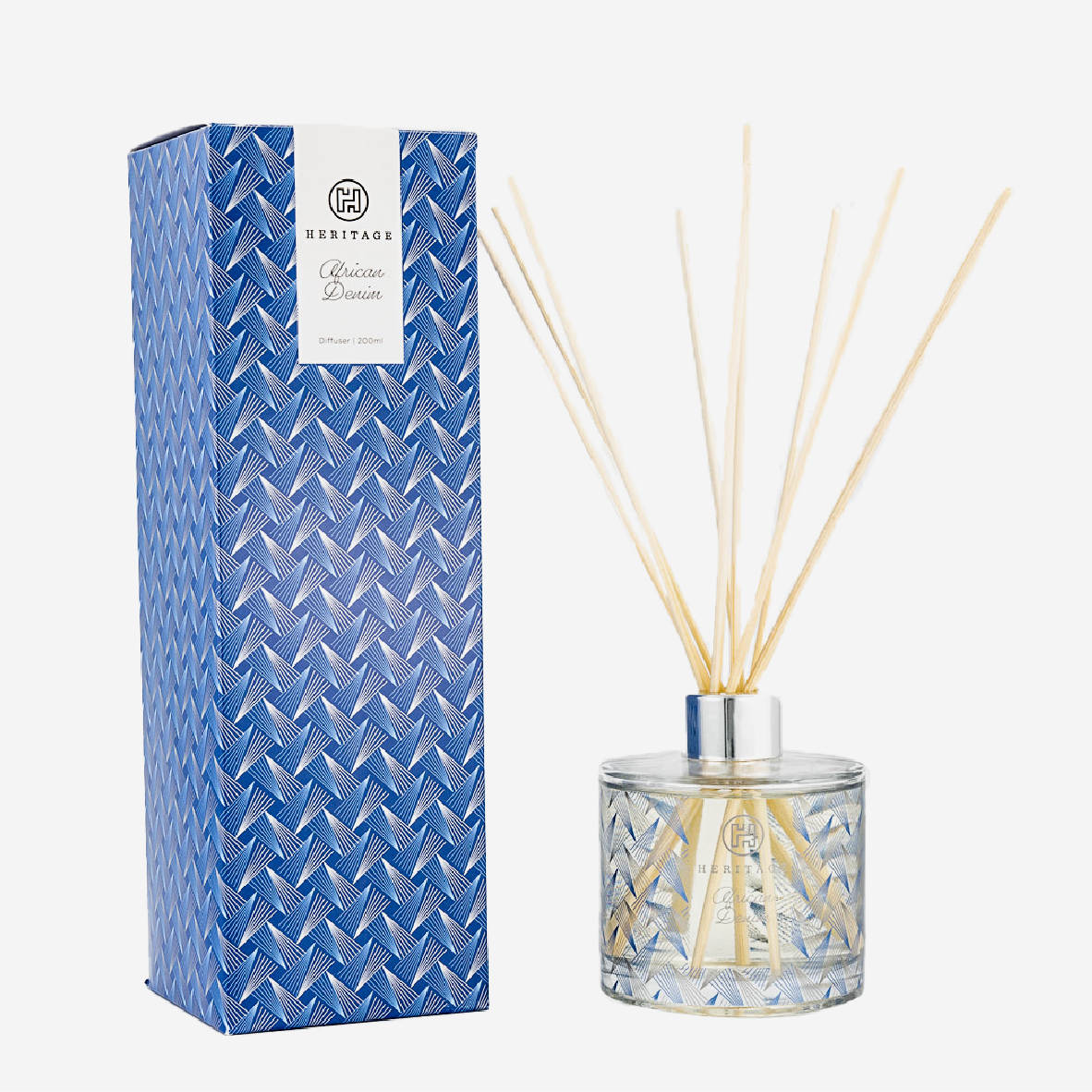 Heritage Large Diffuser - African Denim