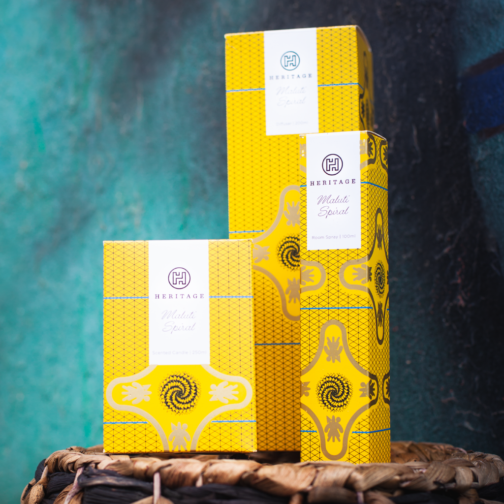 Heritage Scented Candle - Maluti Spiral