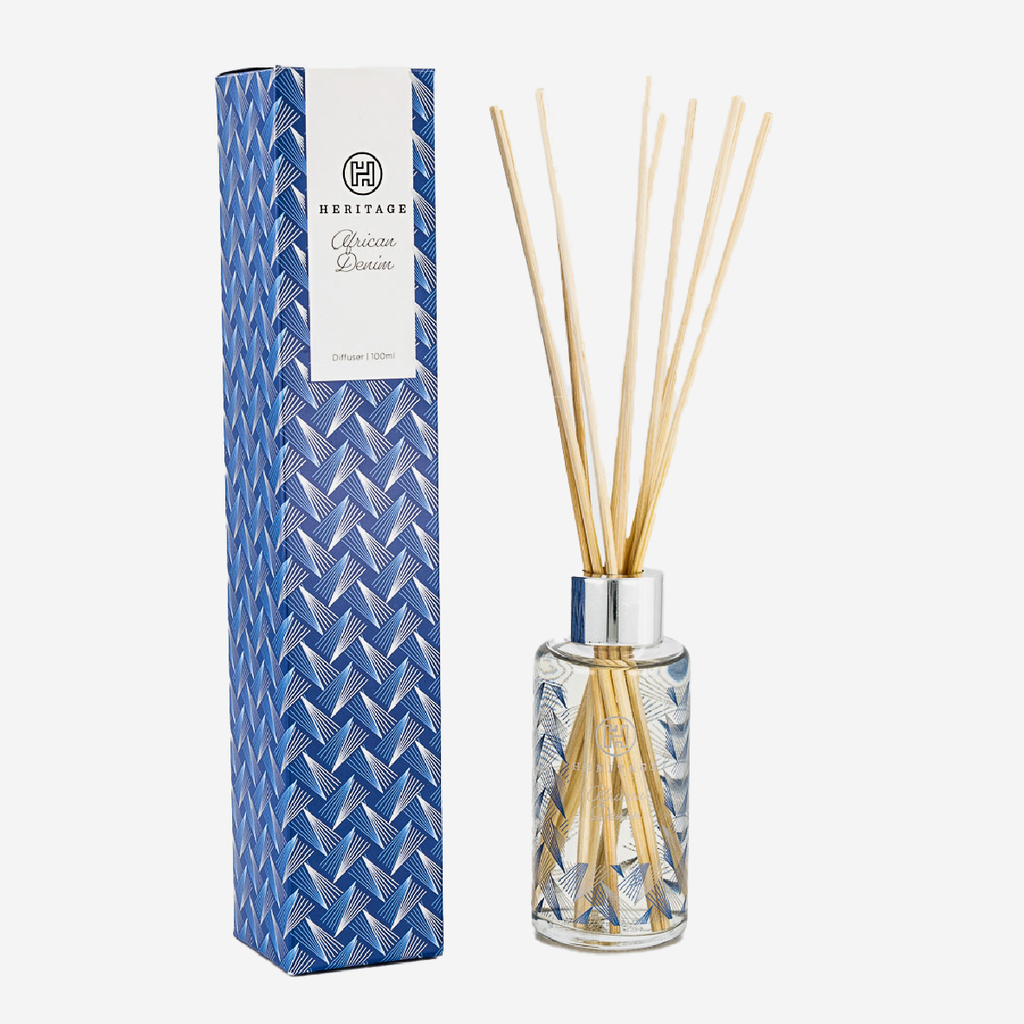 Heritage Small Diffuser - African Denim