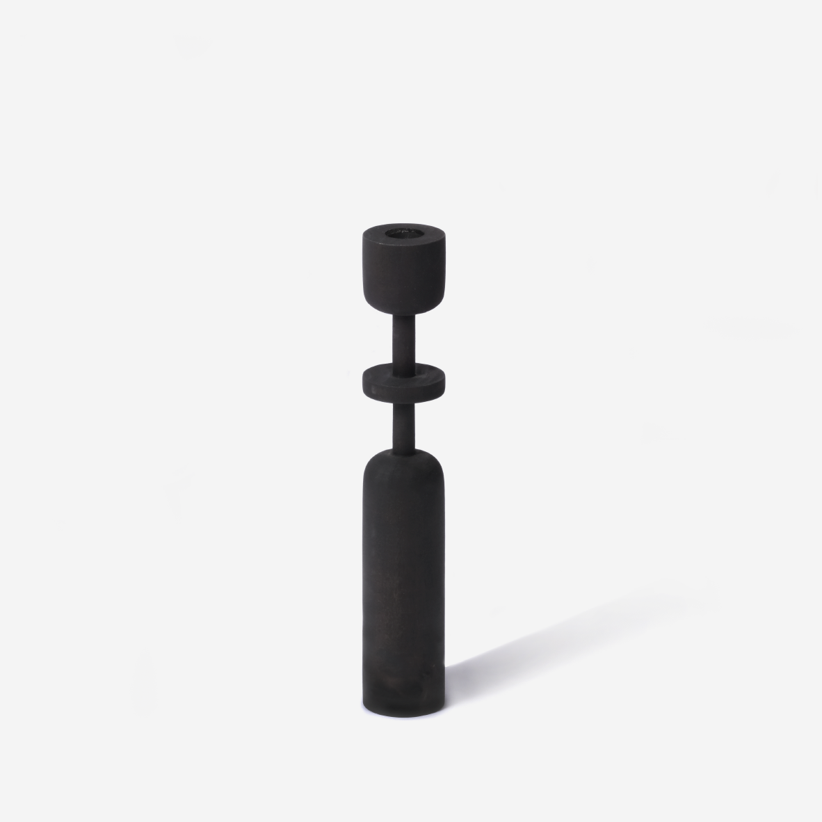 Leisurely Ladies Candle Holder - Black