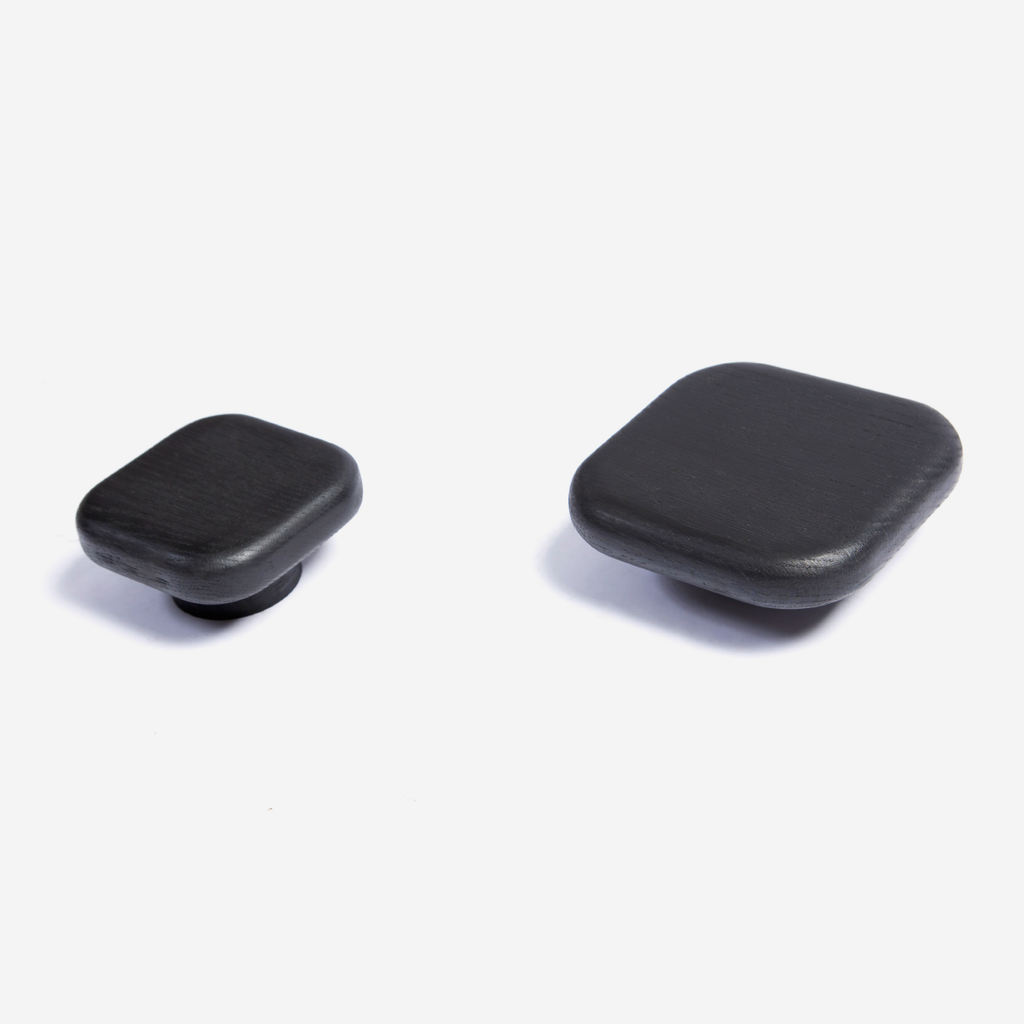 Squared Wall Hooks - Ebony