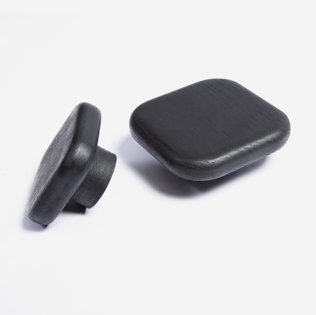 Squared Wall Hooks - Ebony