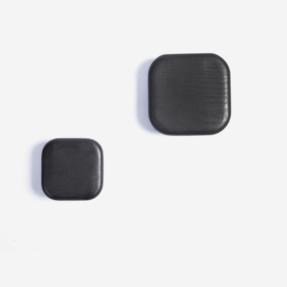 Squared Wall Hooks - Ebony