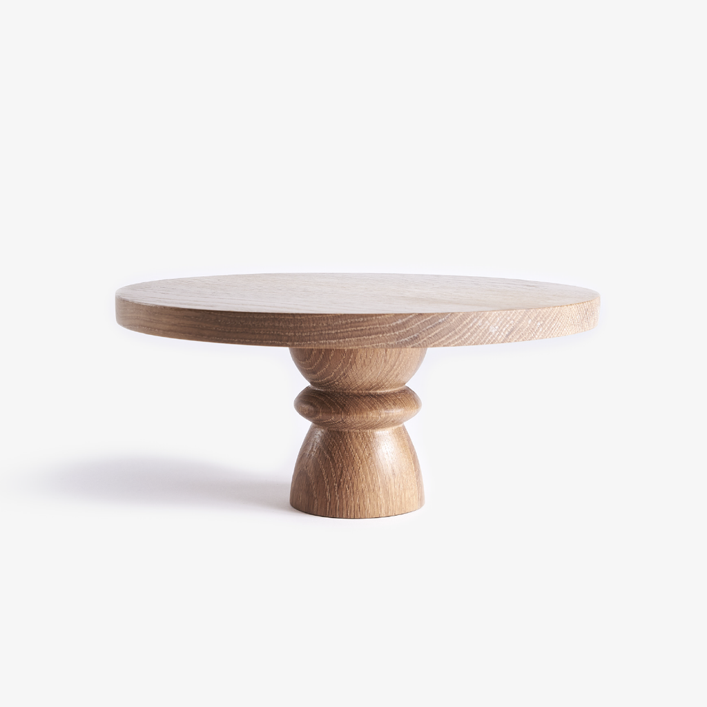 Cake Stand - Oak