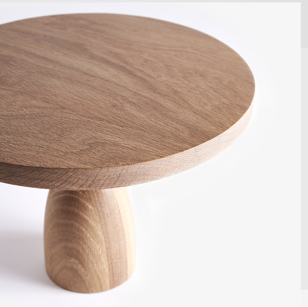 Cake Stand - Oak