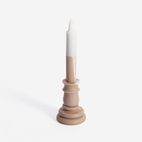 Ombre Candelabra - Brown