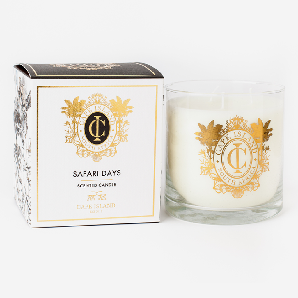 Large Candle - Safari Days