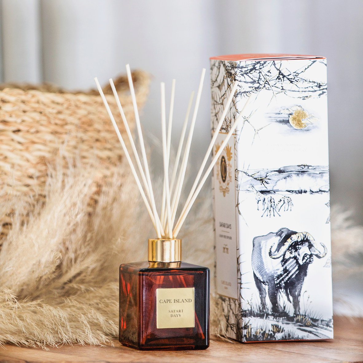 Illustrated Fragrance Diffuser - Safari Days