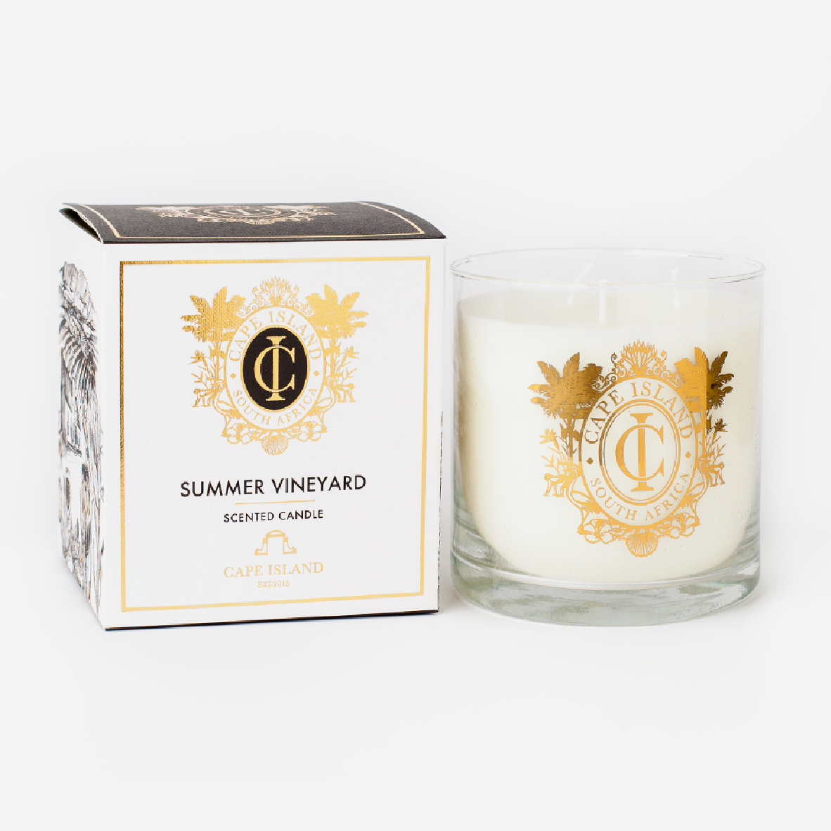 Large Candle - Summer Vineyard