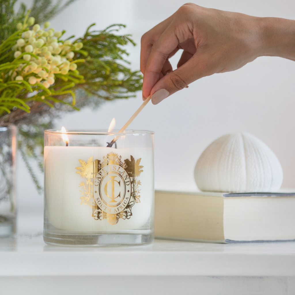 Large Candle - Summer Vineyard