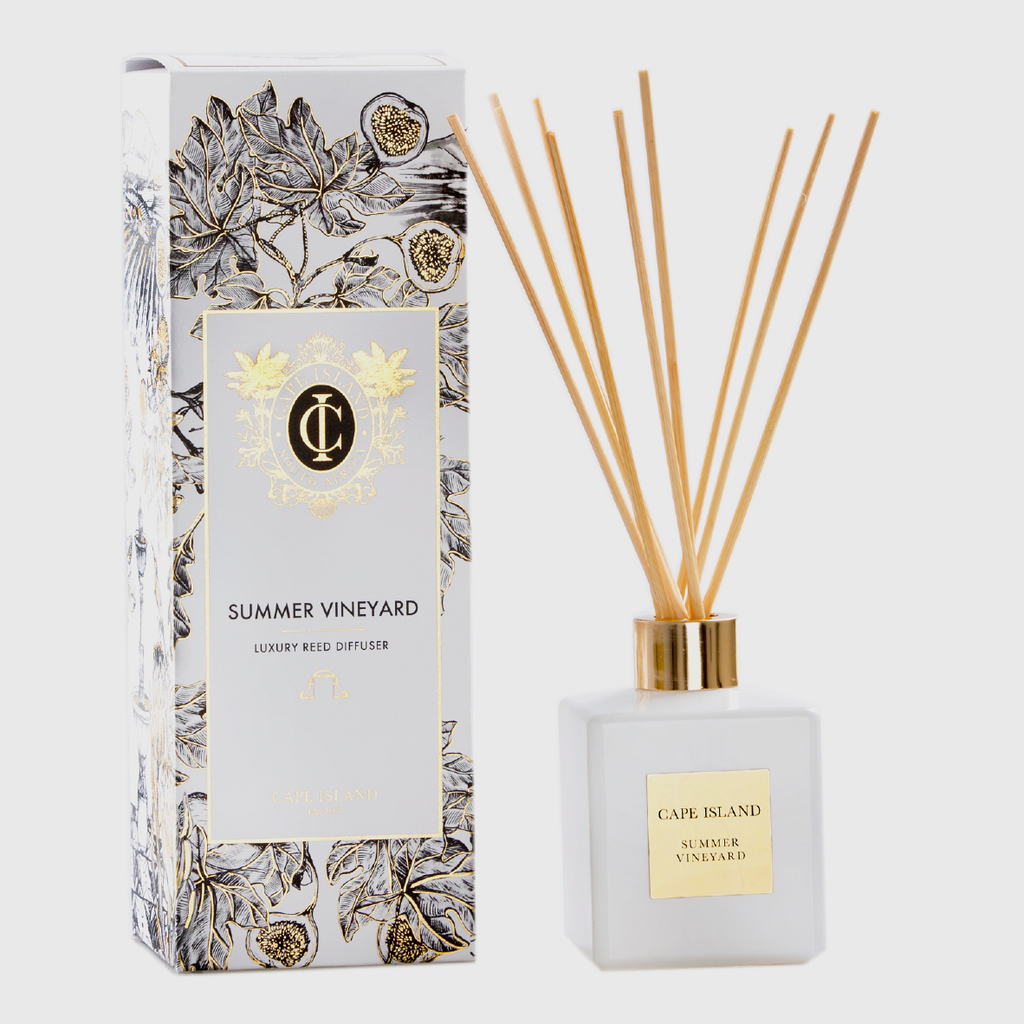 Illustrated Fragrance Diffuser - Summer Vineyard